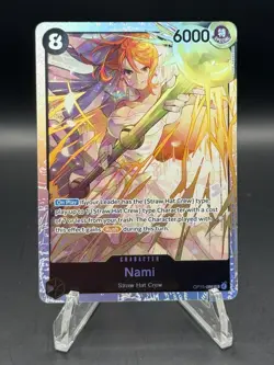 One Piece Adventure on Kami's Island Nami OP15-086 Super Rare SR NM - Image 1