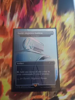 MTG Arcane Signet as "Earth's Mightiest Emblem" Promo Card Marvel X Secret Lair - Image 1