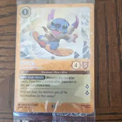 Disney Lorcana Stitch - Carefree Snowboarder Character 42/P3 Foil Promo English - Image 2