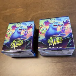 Disney Lorcana TCG Attack of the Vine! 2x Booster Box 2x Prerelease & Promo Lot - Image 4