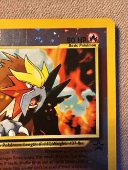 Entei Wizards Black Star Promos 34 Holo Promo Pokemon TCG - Image 3