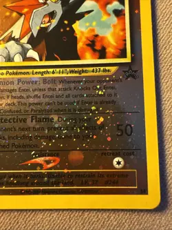 Entei Wizards Black Star Promos 34 Holo Promo Pokemon TCG - Image 4
