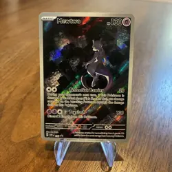 Mewtwo 052 Sv: Scarlet & Violet Promo Cards Holo Batman Mew Black Star Promo - Image 1