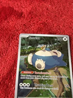 Snorlax 051 Sv: Scarlet & Violet Promo Cards Holo Pokemon Card Played - Image 3