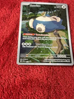 Snorlax 051 Sv: Scarlet & Violet Promo Cards Holo Pokemon Card Played - Image 4