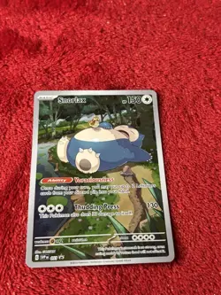 Snorlax 051 Sv: Scarlet & Violet Promo Cards Holo Pokemon Card Played - Image 5