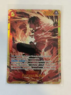 Portgas.D.Ace - Secret One Piece Card OP16-118 SEC - Image 1