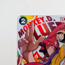 Monkey D. Luffy (ENGLISH) - One Piece x Round 1 Promo Card - Image 2
