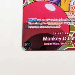 Monkey D. Luffy (ENGLISH) - One Piece x Round 1 Promo Card - Image 5