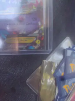 Pokemon TCG M Gengar EX Black Star Promo Card XY166 Shiny Holo MP - Image 4