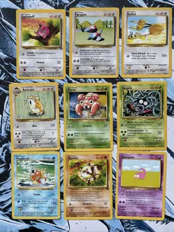 Vintage Pokemon Card Lot - Image 1
