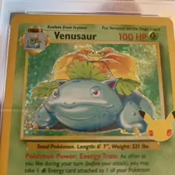 Pokemon Card PSA 10 Venusaur 15/102 Celebrations Classic Collection Holo 2021 - Image 3