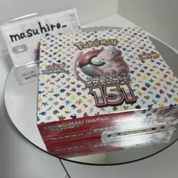 Pokemon Card Scarlet & Violet 151 Sv2a Booster Box New Japanese 2023 sealed - Image 1