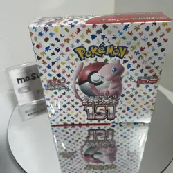 Pokemon Card Scarlet & Violet 151 Sv2a Booster Box New Japanese 2023 sealed - Image 5