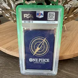 Bandai PSA 10 2025 One Piece Card Game EN Zoro-Juurou OP05-067 CS Foil - Image 2