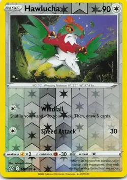 Hawlucha 148/192 Pokemon Reverse Holo NM Pokemon TCG - Image 1