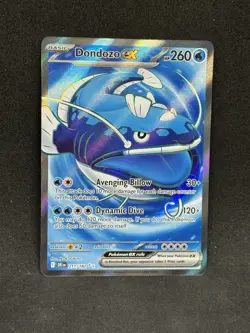 Pokemon TCG Dondozo EX 211/182 Ultra Rare Full Art S&V: Destined Rivals NM - Image 1