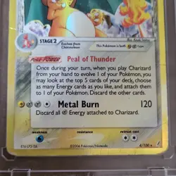 Pokemon Co. Charizard Delta Species 4/100 Crystal Guardians Holo Rare 120HP - Image 4