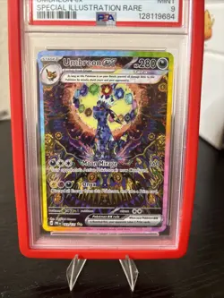 2025 POKEMON PRE EN-PRISMATIC EVOLUTIONS #161 UMBREON EX PSA 9 - Image 2