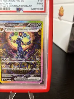 2025 POKEMON PRE EN-PRISMATIC EVOLUTIONS #161 UMBREON EX PSA 9 - Image 4
