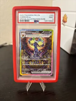 2025 POKEMON PRE EN-PRISMATIC EVOLUTIONS #161 UMBREON EX PSA 9 - Image 5