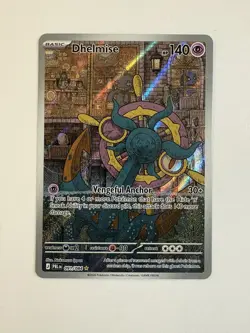 Pokemon Dhelmise 091/084 IR Illustration Rare Pitch Black NM - Image 1