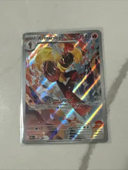 Pokemon TCG Armarouge Pitch Black Illustration Rare 86/84 - Image 1