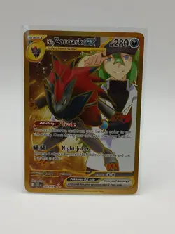 Pokemon TCG : N's Zoroark EX Hyper Rare Holo Card 189/159 Journey Together - Image 1