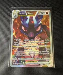 Pokemon Lucario VSTAR SWSH291 Promo Holo 270 HP English Sword & Shield - Image 1