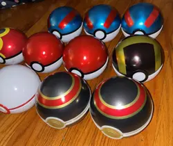 *OPENED* Pokemon TCG Pokeball Tin, Mixed Lot Of 10 - Image 2