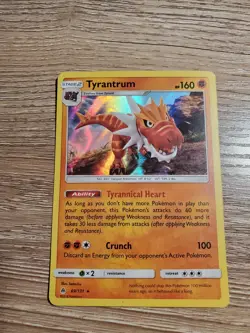 Tyrantrum Holo Rare Holo SM - Forbidden Light 69/131 LP Pokemon TCG - Image 1