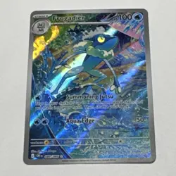 Pokemon TCG Frogadier Rare Full Art Holo 089/086 Chaos Rising Eng - Image 2