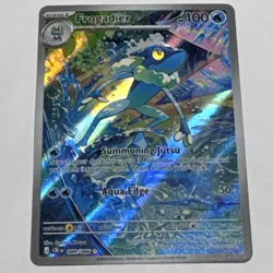 Pokemon TCG Frogadier Rare Full Art Holo 089/086 Chaos Rising Eng - Image 4