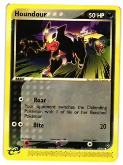Pokemon TCG Dragon Houndour 59/97 Common MP/HP - Image 1
