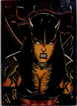 Purgatori 32 Chaos! Comics Wizard Chromium MP Pokemon TCG - Image 1