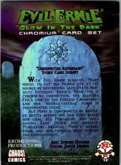 Purgatori 32 Chaos! Comics Wizard Chromium MP Pokemon TCG - Image 2