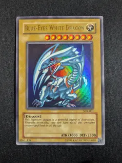 Yugioh - Blue‑Eyes White Dragon SDK‑001 Unlimited Edition Ultra Rare HP - Image 1