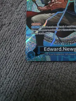 ONE PIECE OP-15 Adventure on KAMI's Island OP13-042 SP Edward Newgate NM/MINT - Image 3