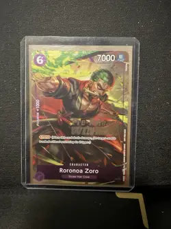One Piece CCG Roronoa Zoro Pre-Release Winner Promo P-045 Mint Condition - Image 4