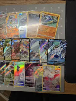 Pokemon TCG job Lot Full Art Art Rare Ex V Vstar Vmax Stamped Promo 37 cards - Image 4