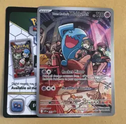 Pokemon TCG - Team Rocket's Wobbuffet Promo SV: Scarlet & Violet Promo Cards 203 - Image 1