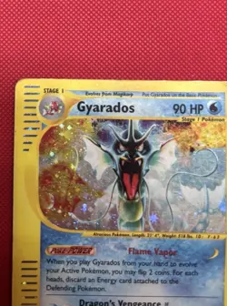 Pokemon Card-Gyarados-H10/H32-Holo-NoCrystal-Skyridge-ENG-LP - Image 3