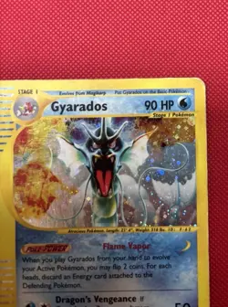 Pokemon Card-Gyarados-H10/H32-Holo-NoCrystal-Skyridge-ENG-LP - Image 4