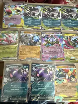 Pokemon TCG Pitch Black EX Bundle 11 Cards - Image 1