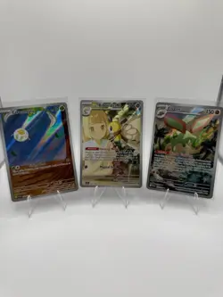 17 Pokemon Cards Illustration Rare Lot TCG Mixed Collection - Image 1