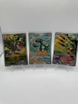 17 Pokemon Cards Illustration Rare Lot TCG Mixed Collection - Image 4