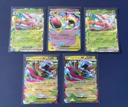 Pokemon TCG Pitch Black EX Bundle X 5 Cards - Mint - Image 1