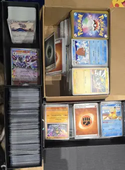 Pokemon TCG Bulk Card Bundle 100 Cards Including Holo English,jap,Korean - Image 1