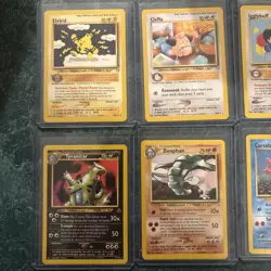 Pokemon TCG Mixed Neo 2nd Generation Lot Of 10 Non Holo Cards LP - Image 1