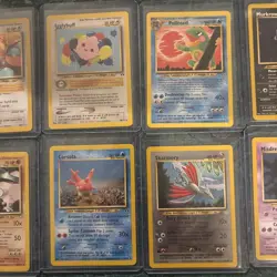 Pokemon TCG Mixed Neo 2nd Generation Lot Of 10 Non Holo Cards LP - Image 2